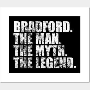 Bradford Legend Bradford Family name Bradford last Name Bradford Surname Bradford Family Reunion Posters and Art